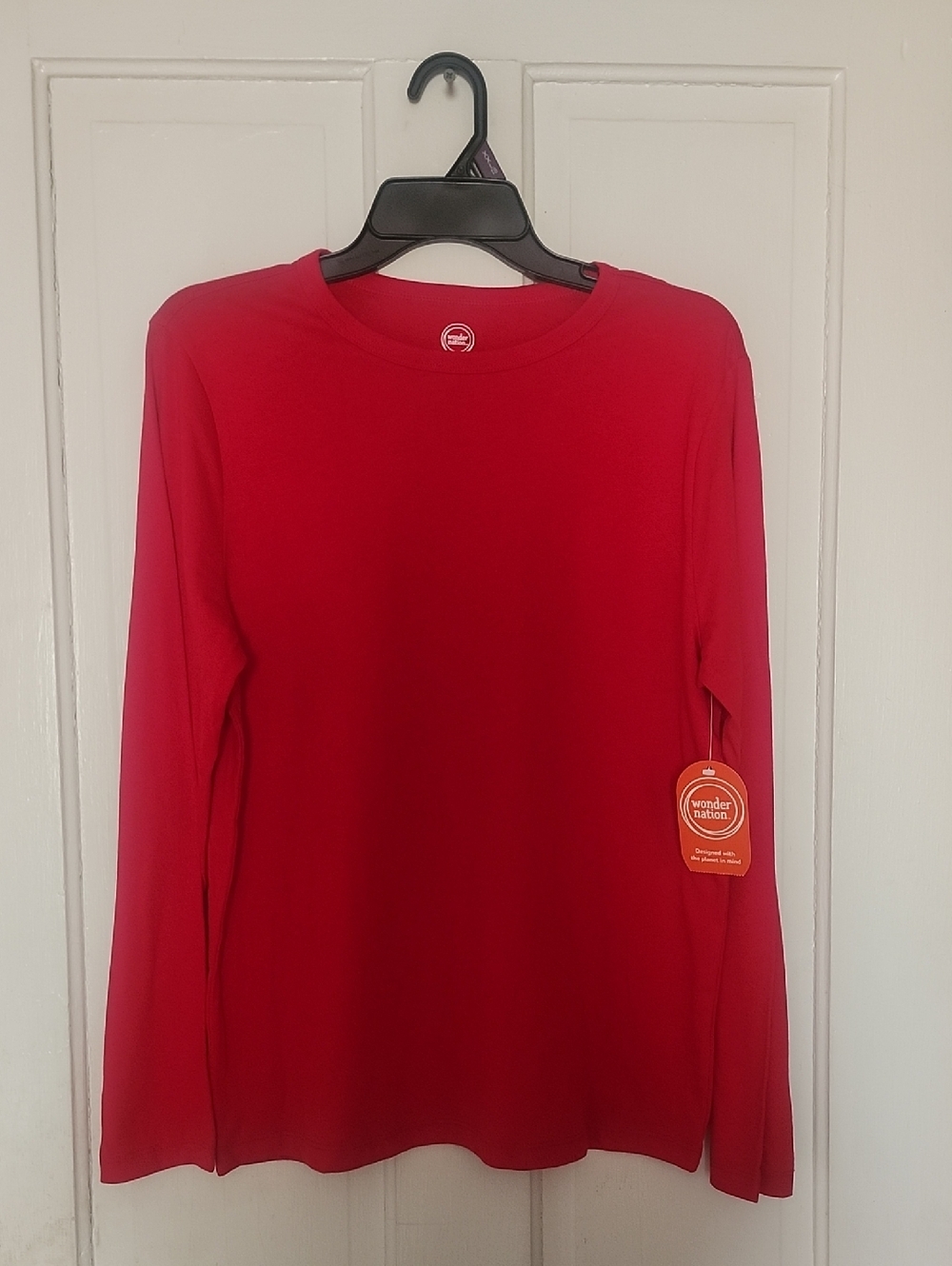 wonder nation Red Long Sleeve Tee